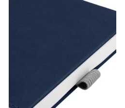 Ежедневник Horizon, недатированный, серый с синим