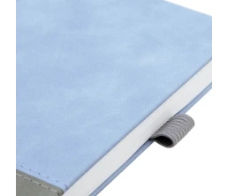 Ежедневник Horizon, недатированный, серый с голубым