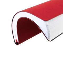 Ежедневник Knit, недатированный, красный