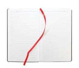 Ежедневник Knit, недатированный, красный