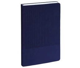 Ежедневник Knit, недатированный, темно-синий
