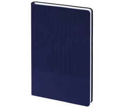 Ежедневник Knit, недатированный, темно-синий