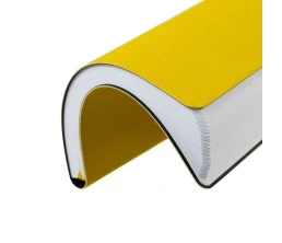 Ежедневник Knit, недатированный, желтый