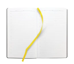 Ежедневник Knit, недатированный, желтый