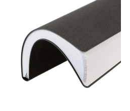 Ежедневник Knit, недатированный, темно-серый