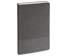 Ежедневник Knit, недатированный, темно-серый