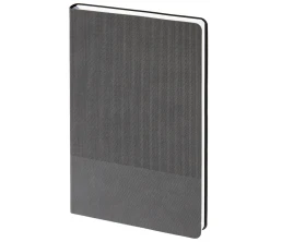 Ежедневник Knit, недатированный, темно-серый