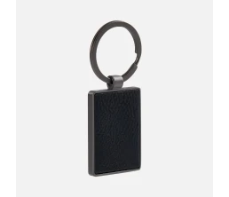 Брелок Gun Metal Leather Rectangle, графитовый Брелок Gun Metal Leather Rectangle, графитовый