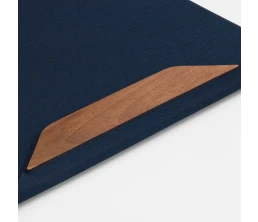 Папка с блокнотом Firmans, синяя