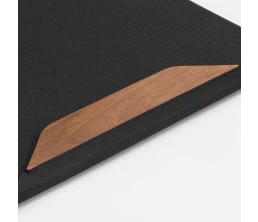 Папка с блокнотом Firmans, черная