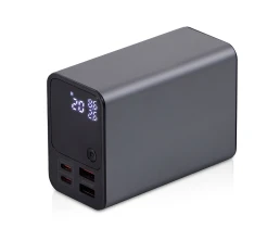 Внешний аккумулятор для ноутбуков «EpIQ», 100 Вт, 30000 mAh, темно-серый