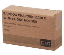 Универсальный кабель с подставкой 4-в-1 «Unicable», белый Универсальный кабель с подставкой 4-в-1 «Unicable», белый