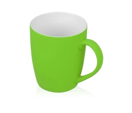 Подарочный набор с блокнотом С2, металлической ручкой и кружкой, зеленое яблоко Подарочный набор с блокнотом С2, металлической ручкой и кружкой, зеленое яблоко