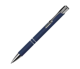 Подарочный набор с блокнотом С2, металлической ручкой и кружкой, темно-синий