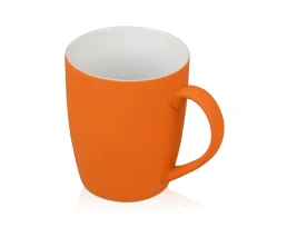 Подарочный набор с блокнотом С3, металлической ручкой и кружкой, оранжевый Подарочный набор с блокнотом С3, металлической ручкой и кружкой, оранжевый