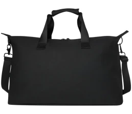 Спортивная сумка для ноутбука с диагональю экрана 15,6 дюйма Turner, изготовленная из переработанных материалов согласно стандарту GRS - сплошной черный Спортивная сумка для ноутбука с диагональю экрана 15,6 дюйма Turner, изготовленная из переработанных материалов согласно стандарту GRS - сплошной черный