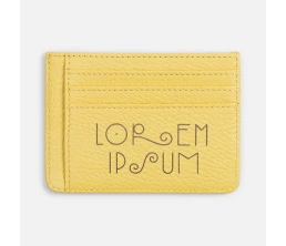 Чехол для карт Unison, желтый