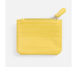 Картхолдер на молнии Unison, желтый