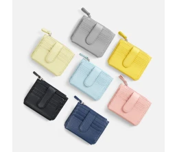 Картхолдер на молнии Unison, розовый