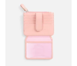 Картхолдер на молнии Unison, розовый