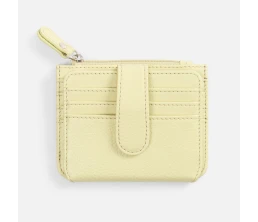 Картхолдер на молнии Unison, светло-зеленый