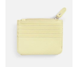 Картхолдер на молнии Unison, светло-зеленый