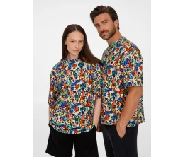 Футболка из бифлекса Morfiss с полной запечаткой на заказ