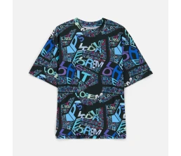 Футболка из бифлекса Morfiss с полной запечаткой на заказ