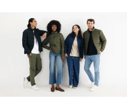 Мужская стеганая куртка Iqoniq Maiko из переработанного полиэстера AWARE™