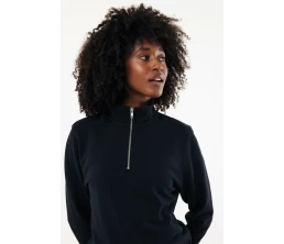 Свитшот на молнии Iqoniq Elgon из переработанного хлопка, 300 г/м²