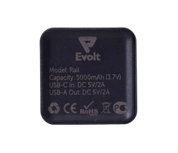 Внешний аккумулятор «Rail» c дисплеем, 5000 mAh
