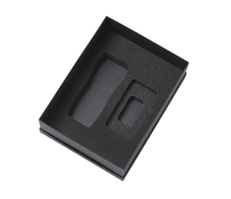 Подарочный набор c вакуумной термокружкой и повербанком С1, серый