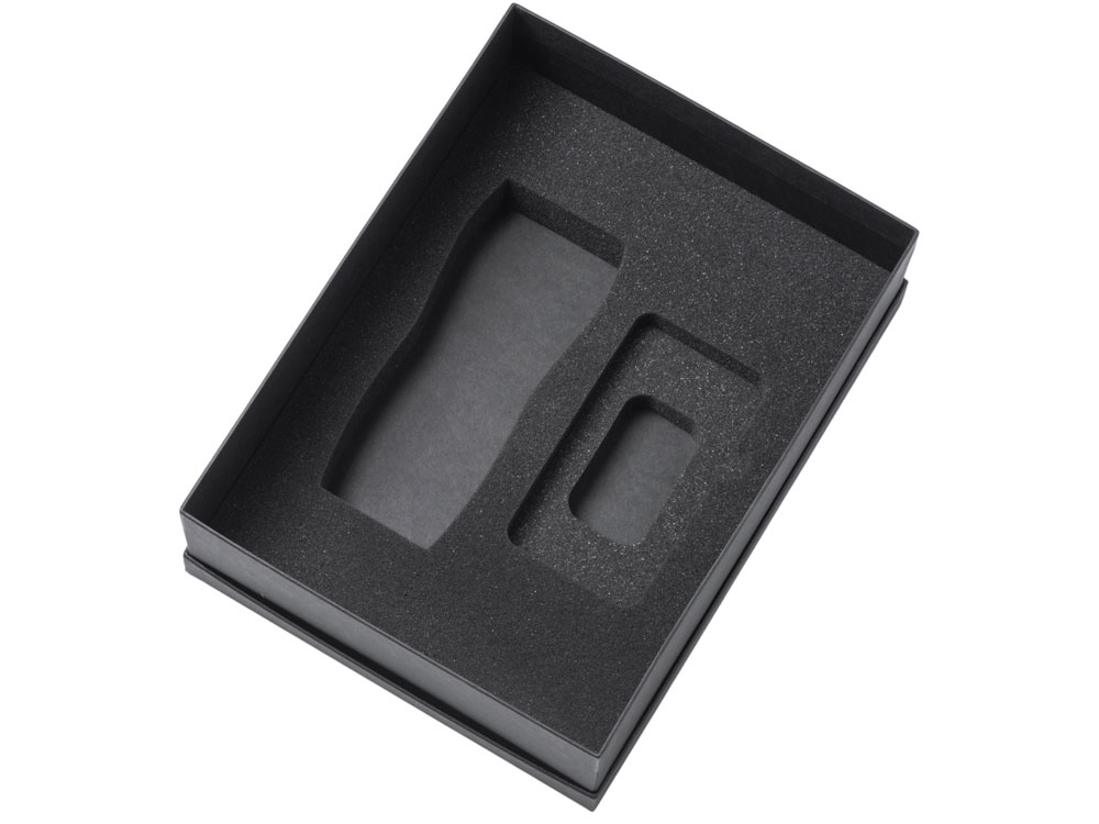 Подарочный набор c вакуумной термокружкой и повербанком С2, красный Подарочный набор c вакуумной термокружкой и повербанком С2, красный