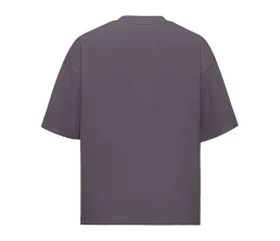 Футболка оверсайз «Beta.01» унисекс, темно-серый