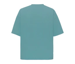 Футболка оверсайз «Beta.01» унисекс, пыльный бирюзовый