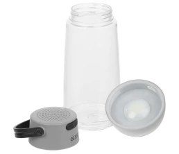 Бутылка для воды Torsta Light с колонкой и светильником, серая
