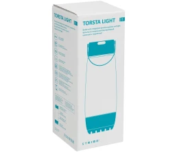 Бутылка для воды Torsta Light с колонкой и светильником, серая