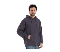 Худи оверсайз «Alpha.01» унисекс, темно-серый