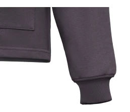 Худи оверсайз «Alpha.01» унисекс, темно-серый