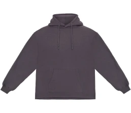 Худи оверсайз «Alpha.01» унисекс, темно-серый