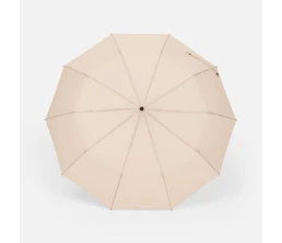 Зонт складной Cloudburst в подарочной упаковке, бежевый Зонт складной Cloudburst в подарочной упаковке, бежевый