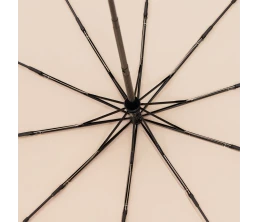 Зонт складной Cloudburst в подарочной упаковке, бежевый Зонт складной Cloudburst в подарочной упаковке, бежевый