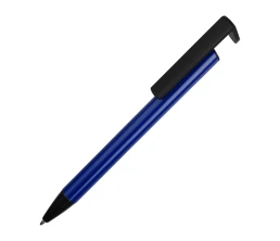 Подарочный набор с термобутылкой, блокнотом, ручкой и чаем, синий