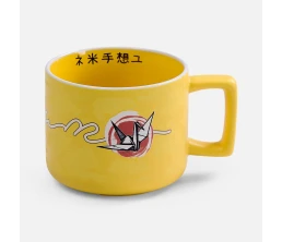 Чашка Fusion, ver.2, желтая