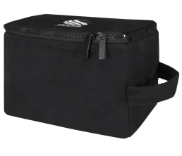 Органайзер для туалетных принадлежностей из переработанного материала Pack 500 г/м² Aware™ - сплошной черный