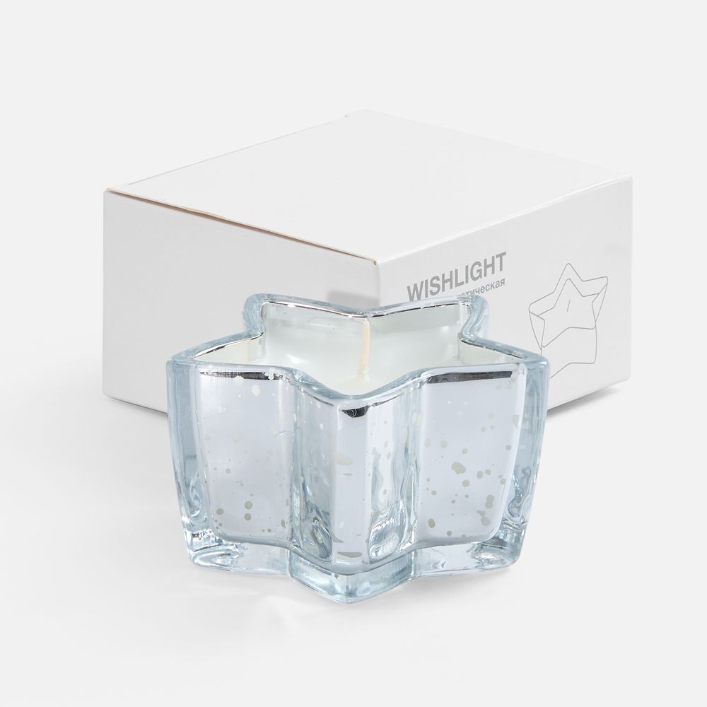 Свеча Wishlight, серебристая Свеча Wishlight, серебристая