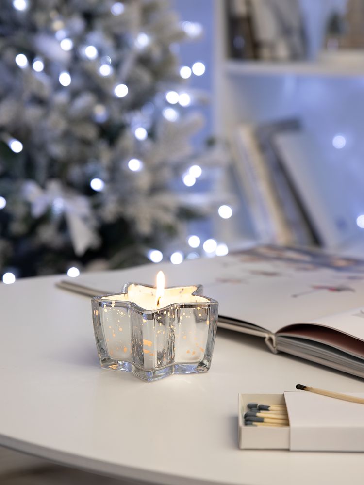 Свеча Wishlight, серебристая Свеча Wishlight, серебристая