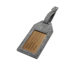 Багажная бирка из RPET-фетра «Tie»