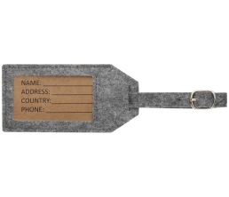 Багажная бирка из RPET-фетра «Tie»