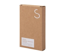 Внешний аккумулятор с подсветкой лого «Reedia S2», 5000 mAh, бамбук, черный